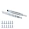 South Main Hardware 10 in. Side Mount Stainless Steel Ball Bearing Full Extension Drawer Slides SLIDE-BB-10 - alternate 1